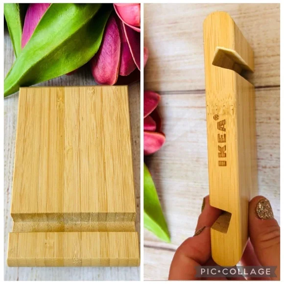 IKEA Bergenes Bamboo Phone Stand - Picture 1 of 9
